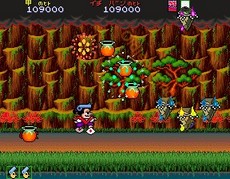 une photo d'Ã©cran de Pistol Daimyo No Bouken sur Arcade